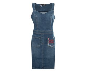 Rochie din denim Love Moschino WVJ9101 Denim  L INTL