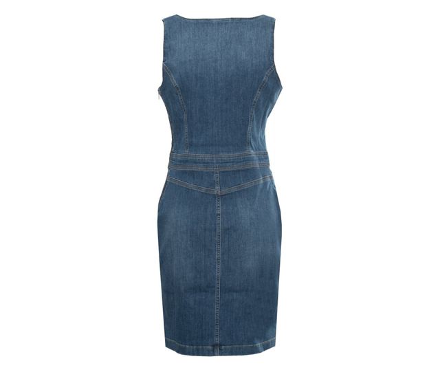 Rochie din denim Love Moschino WVJ9101 Denim  L INTL