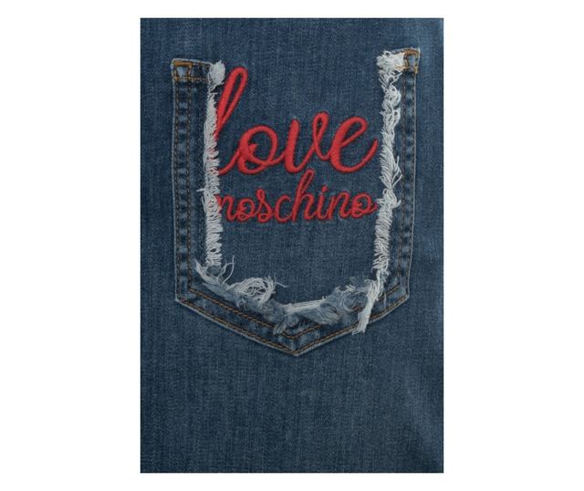 Rochie din denim Love Moschino WVJ9101 Denim  L INTL