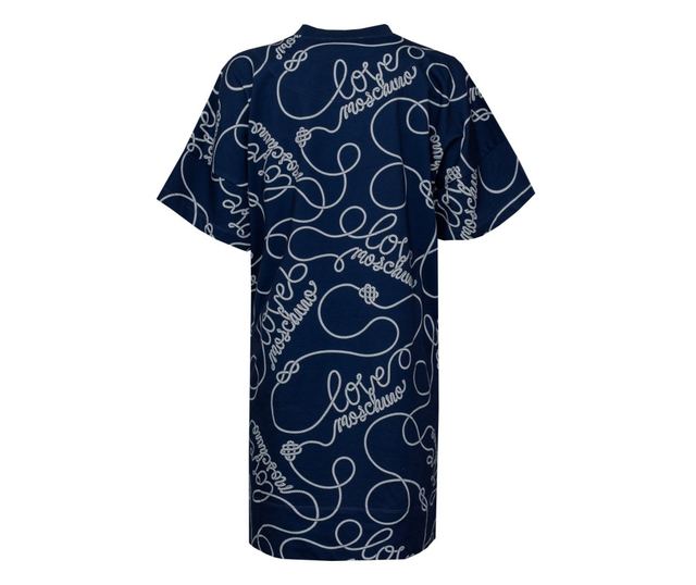 Rochie-tricou dama Love Moschino W5D2200  L INTL Albastru