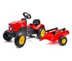 Falk Traktorek Red Supercharger Czerwony Otwierana Maska