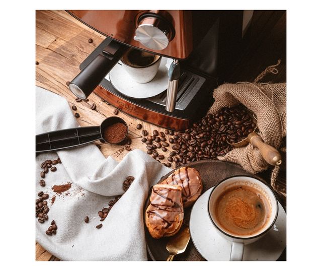 Espressor Adler AD 4404, pompa 15 bari, 1.6 litri