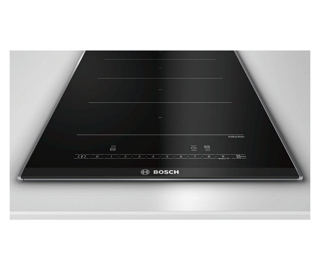 Κεραμική ενσωματωμένη εστία Bosch PXX375FB1E, 3700W, 2 ζώνες, 17 επίπεδα, ComfortProfile, QuickStart, Induction, Μαύρο - 3
