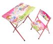 Set Masuta Si Scaun Pliabil Klausstech, Marime Normala, Destinat Pentru Copii, Imprimeu Colorat, Ergonomic, Usor, Modern, Rosu thumbnail 1