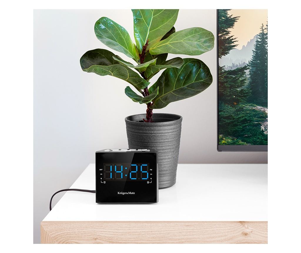 Rádiobudík s LED displejom Kruger&Matz KM 821. - 7