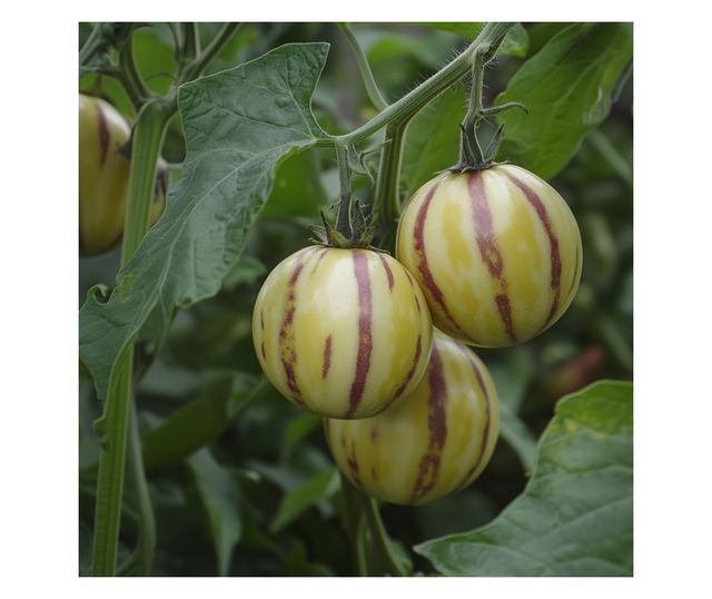 Tojásdinnye - 3 db - Solanum Muricatum 'Pepino gold' - 25-40cm magas - ⌀9cm