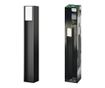 Philips Exterior LED Post Light, Dimmable, IP44, White Light, 806 Lm, 25000 Hours Lifespan, 9W Bulb Power, Grey Color thumbnail 2
