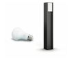 Philips Exterior LED Post Light, Dimmable, IP44, White Light, 806 Lm, 25000 Hours Lifespan, 9W Bulb Power, Grey Color thumbnail 3