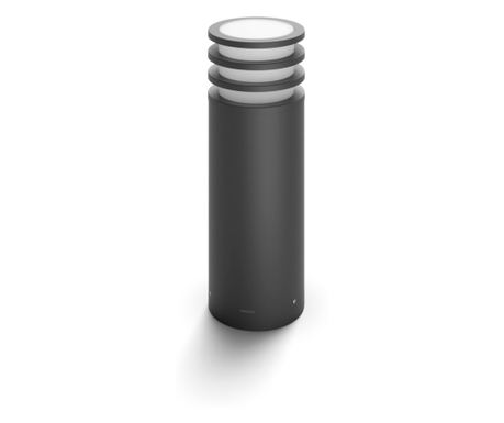 Philips LED zunanja svetilka za pešce E27, topla bela svetloba 2700k, sodoben stil, življenjska doba 25000 ur, IP44, moč žarnice