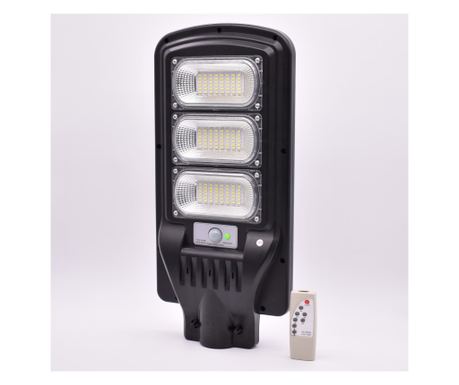 Solární lampa KlaussTech Led pro venkovní použití, výkon 150 W, světelný a pohybový senzor, odolnost proti dešti, dlouhá životno