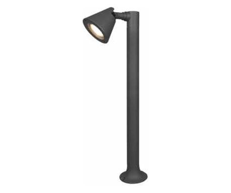 Lampa na trávník Well Napoli Gu10 35w Ip44 60cm Tmavě šedá