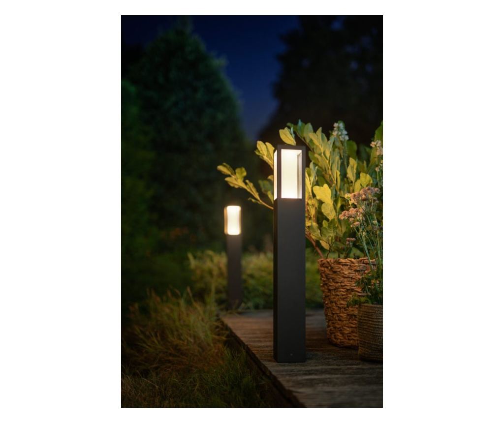 Steber Philips Zunanja Razsvetljava, Material Kovina/steklo, Sodobno, Višina 77 cm, 24 V, 25000 ur, 50 60 Hz, Ip44, Moč 8 - 4