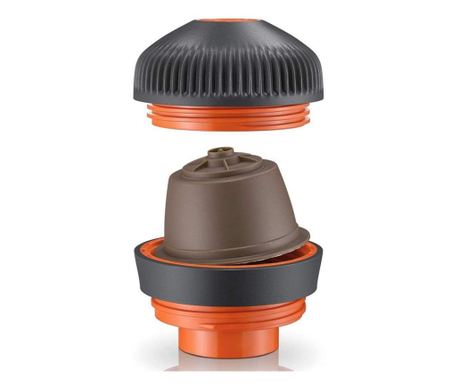 Адаптер за капсули Dolce Gusto Wacaco Nanopresso, Сив/оранжев