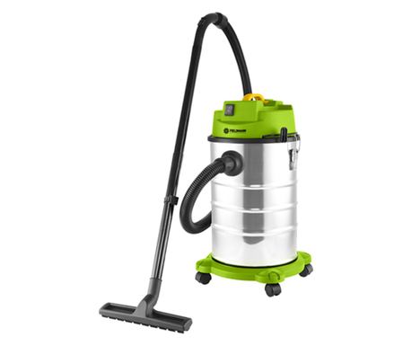Nedves-száraz porszívó 1400W, 40L kerekek