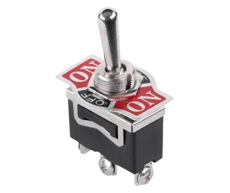 Stikalo ON-OFF-ON Kn3-103, 10A, 125VAC, 6A, 250VAC
