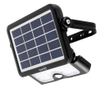 Profesionalni solarni LED reflektor s funkcijom senzora pokreta, svjetlosni tok 500 lm, temperatura boje 6000 K, ugrađena bateri thumbnail 1