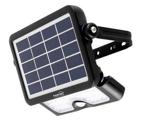 Profesionalni solarni LED reflektor s funkcijo senzorja gibanja, svetlobni tok 500 lm, barvna temperatura 6000 K, vgrajena bater