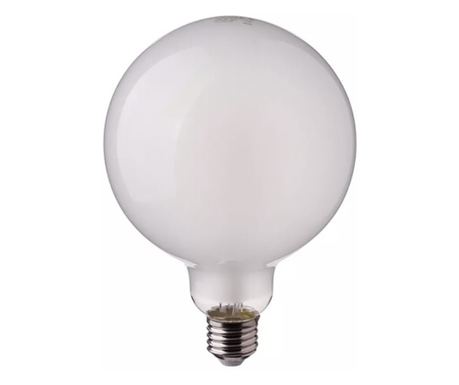 Λάμπα Led G125 E27 7w Νήμα Ψυχρό Λευκό
