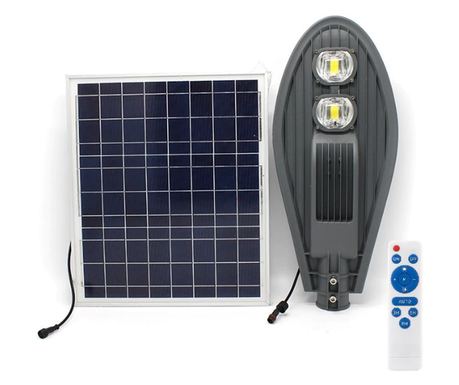Λάμπα Led Klausstech, Ισχύς 100w, Περιλαμβάνεται Ηλιακός Πίνακας, 9500 Λούμεν, Ip65, Φωτισμός Σε 140 Μοίρες, Χρώμα Μαύρο