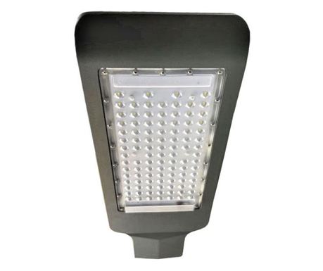 Λάμπα Ηλιακή Δρόμου, KlaussTech, 150 LED, Ισχύς 150W, Τηλεχειριστήριο, Μαύρο