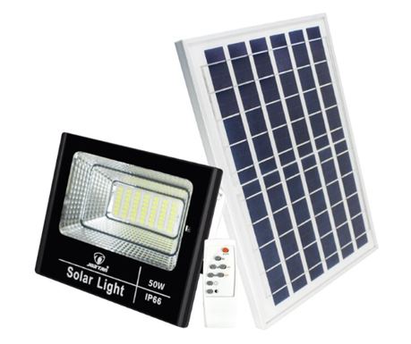 Lampa KlaussTech Solara Ulice, Výkon 50W, IP66, Barva 6500K, Černá