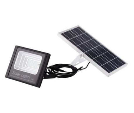 Προβολέας + Ηλιακός Πάνελ, Ισχύς 100 W, Περιλαμβάνεται Τηλεχειριστήριο, Με Πολλαπλές Λειτουργίες, Klausstech