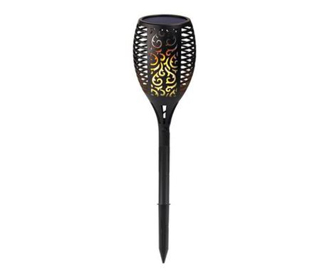 LED solarna svjetiljka s efektom plamena