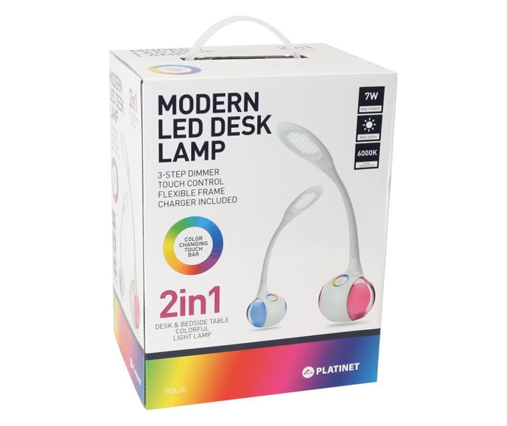 Namizna svetilka Nočna LED luč 2400 mAh Polnilna - 2