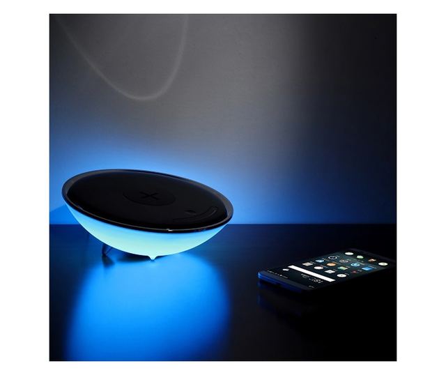 Večnamenska LED svetilka, 10W, z brezžičnim polnjenjem Qi