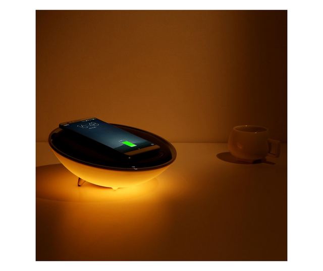 Večnamenska LED svetilka, 10W, z brezžičnim polnjenjem Qi