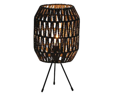 Svetilka Rattan Platinet Lux + NEGRO