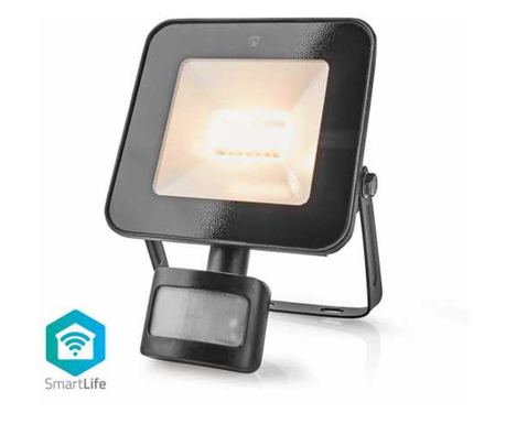 Pametni LED projektor s senzorjem, 20W, 1500lm, IP44, 3000-6500K, Nedis