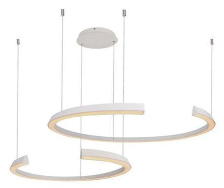 Dimenzovatelný LED lustr 50W Bílý - 4000K, 110x80x120cm