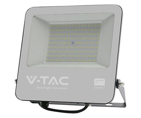 Προβολέας Φωτισμού Led 100W Ψυχρό Λευκό IP65 Samsung - Μαύρο/Γκρι