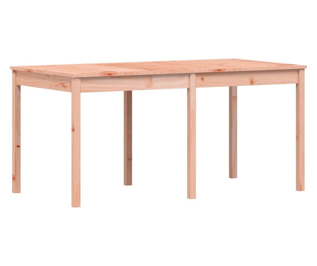 Градински комплект маса, 7 части, масивна дървесина Дуглас - 8