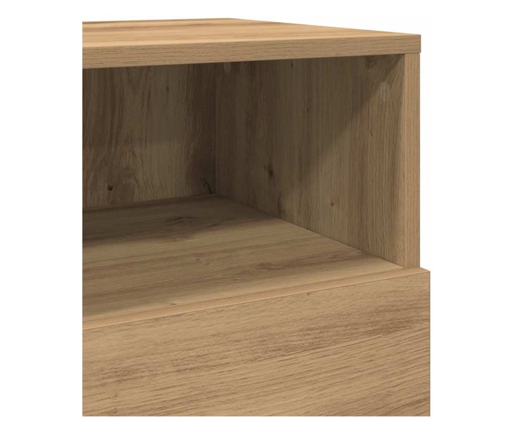 Noćni ormarić s 2 ladice Artisan Oak 36x36x68 cm - 8