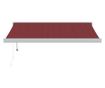 Автоматична прибираща се тента, бордо, 350x250 см thumbnail 3