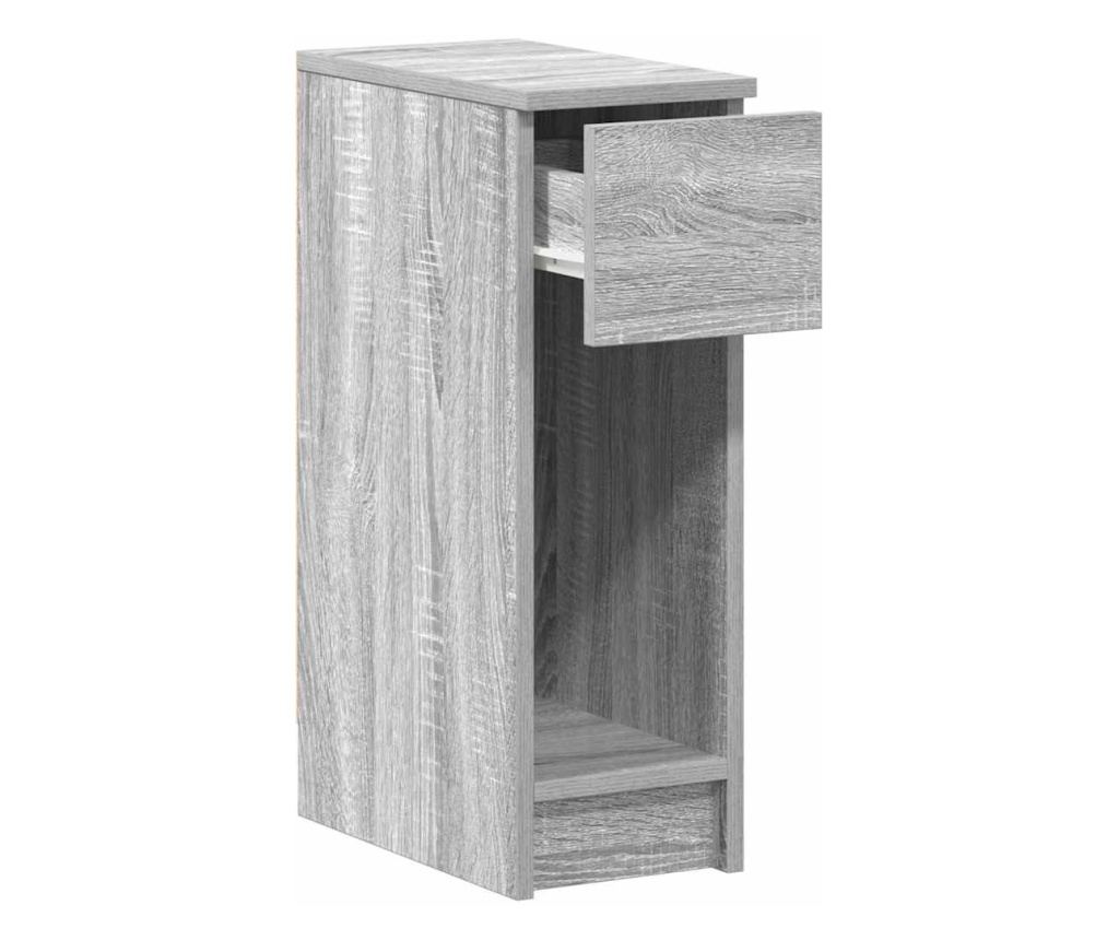 Noćni ormarić Sonoma Gray s ladicom 20x36x60 cm - 5