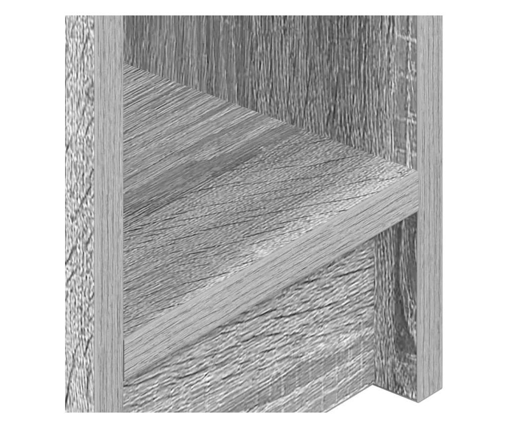 Noćni ormarić Sonoma Gray s ladicom 20x36x60 cm - 8