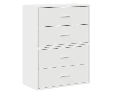 Ormari s 2 ladice 2 kom bijeli 60x31x40 cm konstruirano drvo