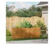 vidaXL Jardinieră Rusty 200x40x80 cm Oțel pentru intemperii