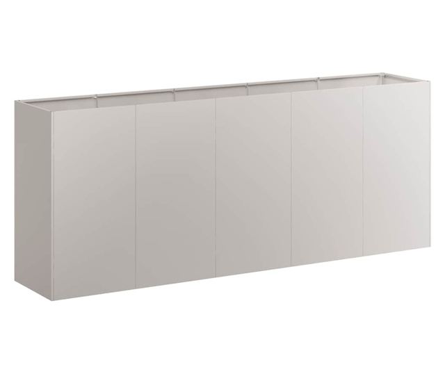 vidaXL Jardinieră Rusty 200x40x80 cm Oțel pentru intemperii