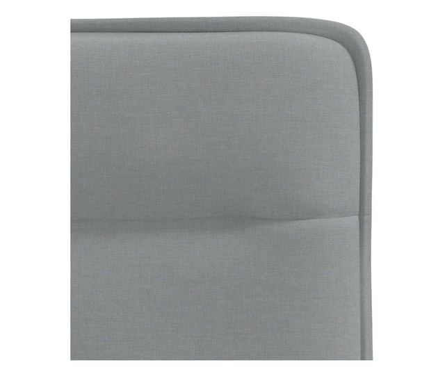 Kuhinjski stoli, 2 kosa, svetlo sivi, tekstil