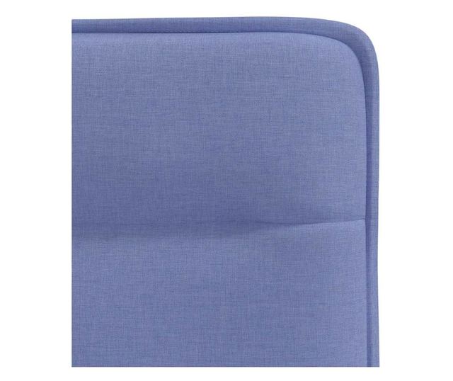 Jedilni stoli 4 kosi Jeans modra tkanina