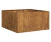 vidaXL Jardinieră Rusty 80x80x40 cm Oțel pentru intemperii
