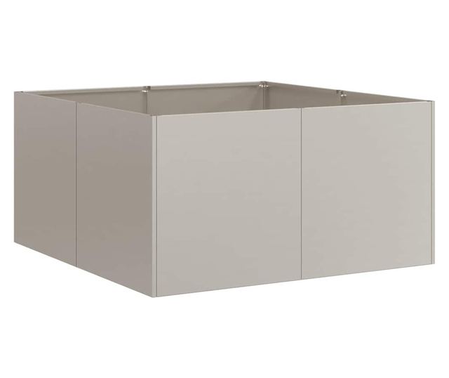 vidaXL Jardinieră Rusty 80x80x40 cm Oțel pentru intemperii