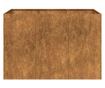 vidaXL Jardinieră Rusty 120x80x80 cm Oțel pentru intemperii