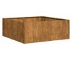 vidaXL Jardinieră Rusty 80x80x30 cm Oțel pentru intemperii