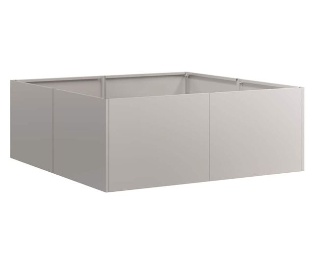 vidaXL Jardinieră Rusty 80x80x30 cm Oțel pentru intemperii