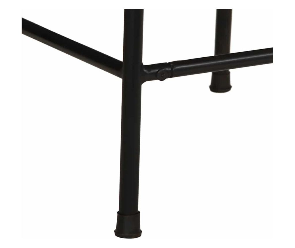 Barski stoli 2 kosa 46x35,5x80 cm Masiven predelan les - 7